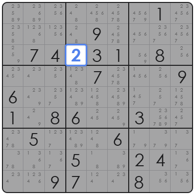 sudoku puzzle with solution